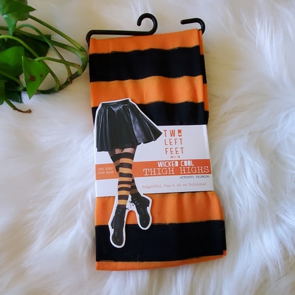 Two Left Feet Accessories - Two Left Feet Wicked Cool Thigh Highs Two Left Feet Accessories - Two Left Feet Wicked Cool Thigh Highs